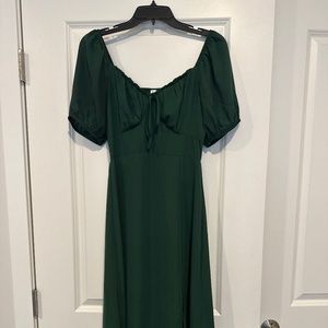 Green Cocktail Dress